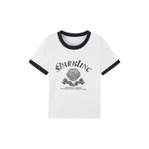 Women's Straight Shoulder Graphic T-shirt